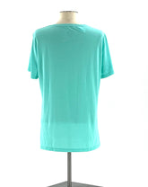 Life Is Good T-Shirt Size Medium Lime Green With Sunflower And Life Is Good On Front - TheRealThreads